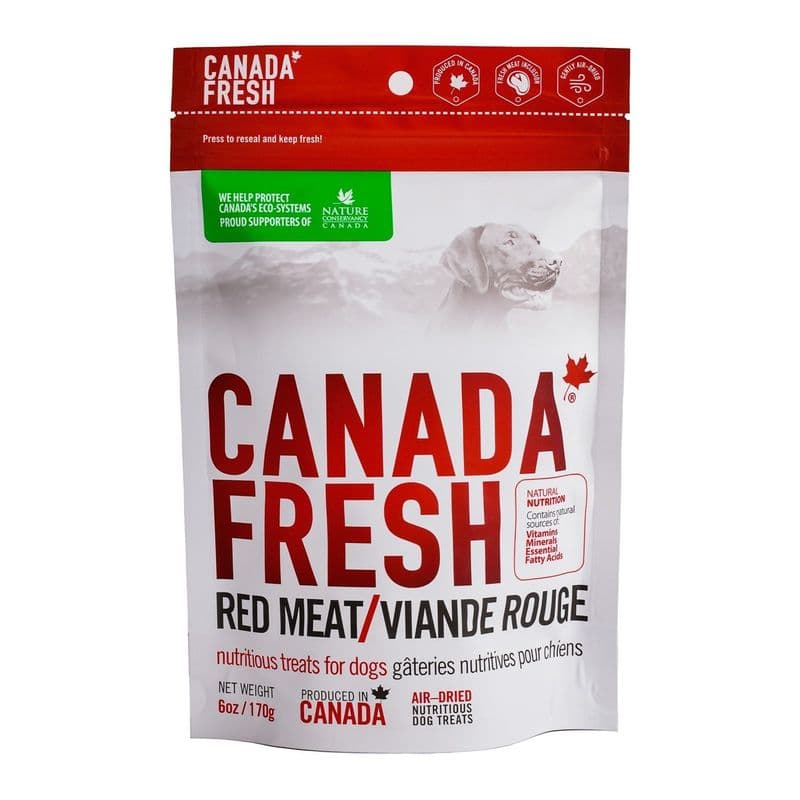 PetKind Canada Fresh Red Meat Air-Dried Nutritious Dog Treats 6oz