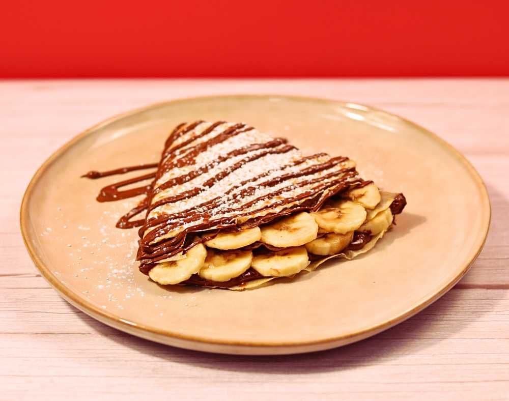 Banana Nutella Twist
