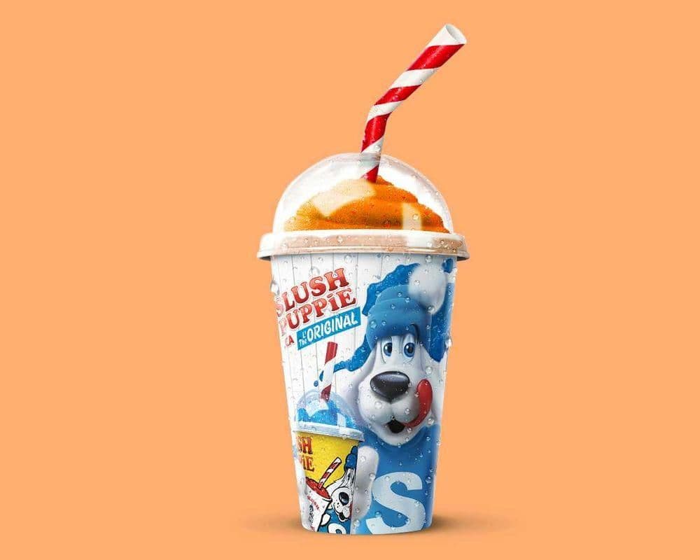Large Pineapple Mango Slush Puppie