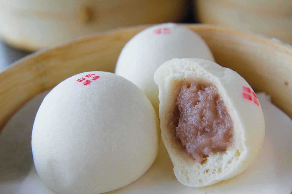 Steamed Mashed Taro Buns (3 pcs) 芋泥包