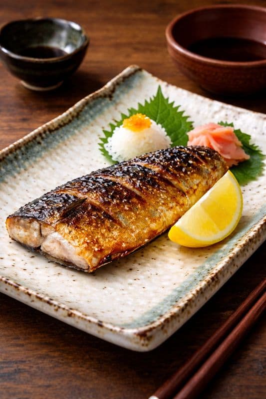 Grilled Mackerel / 盐烧鯖鱼