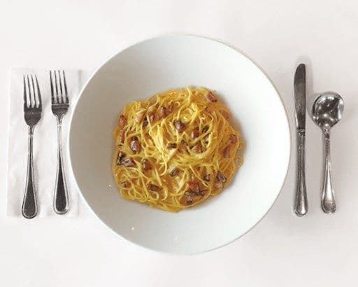 SPAGHETTINI CARBONARA / SPAGHETTINI CARBONARA