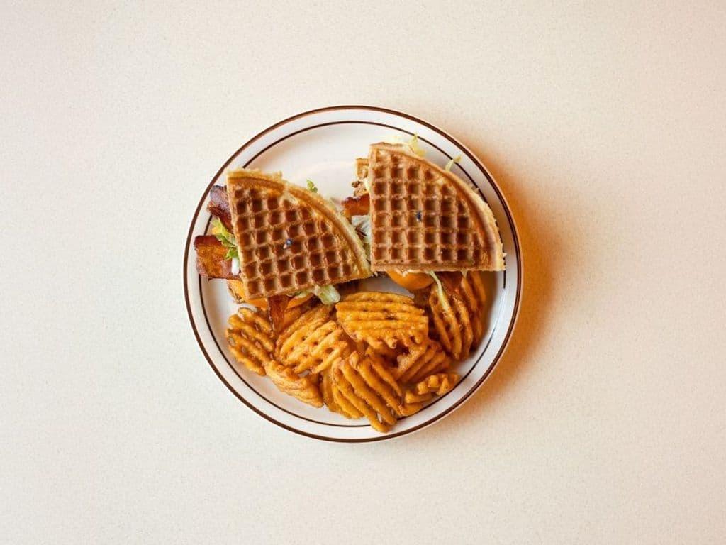 Waffle Chicken Sandwich