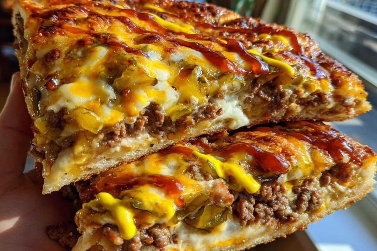 13. 10" Small Cheeseburger Pizza