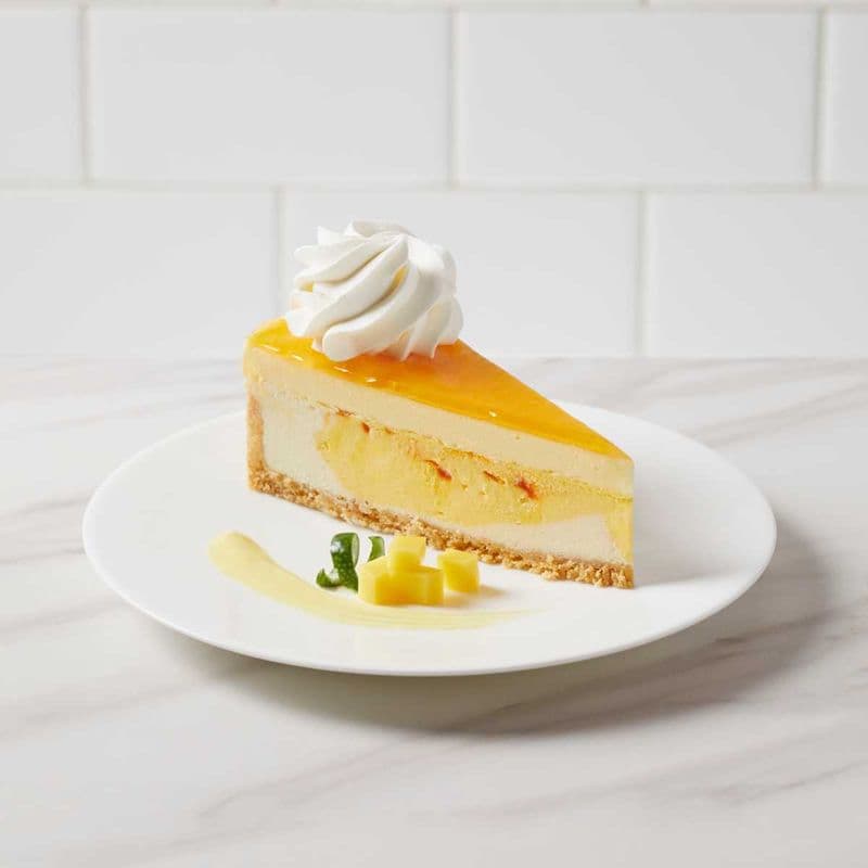 Mango Key Lime Cheesecake