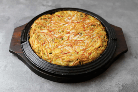 Seafood Pancake (해물파전)