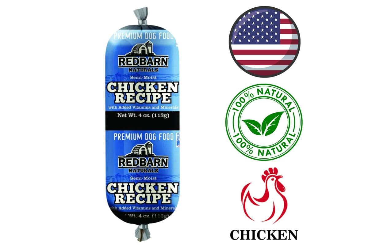 Redbarn Chicken Roll Dog Food (4 oz)