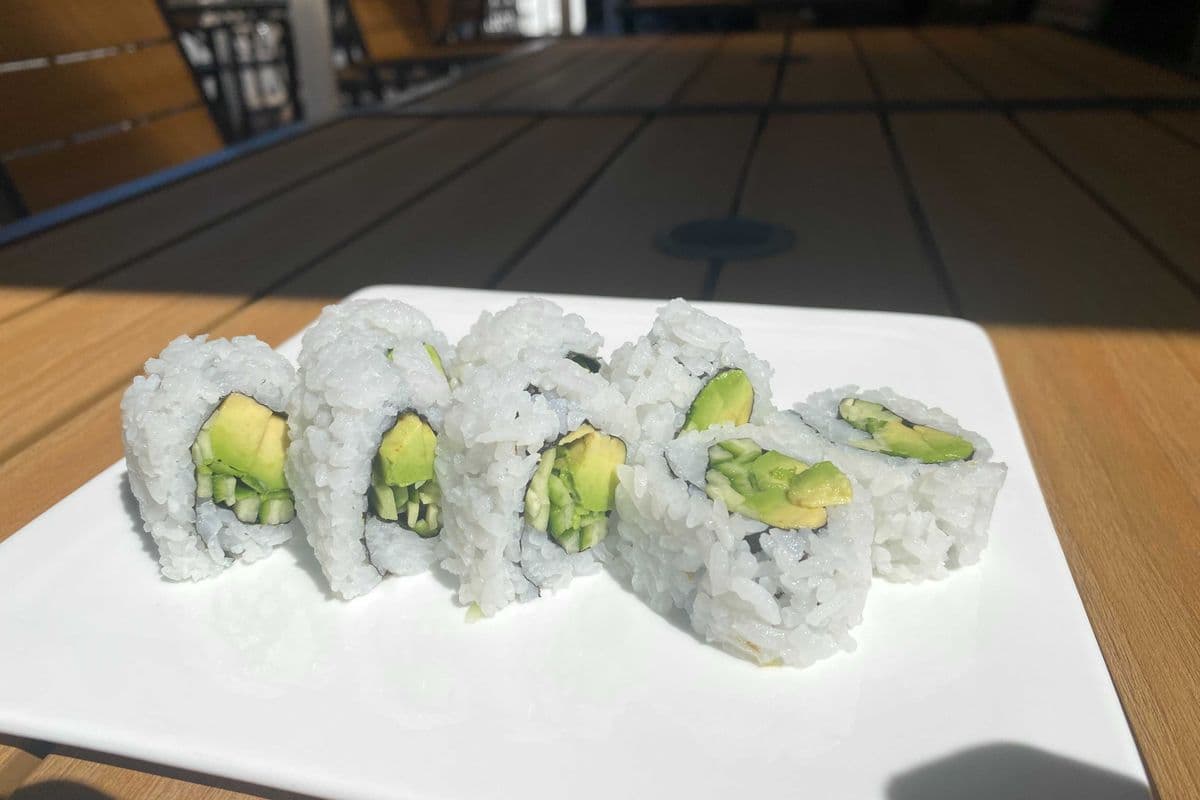 Avocado and Cucumber Roll