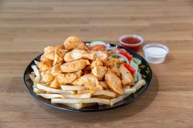 Chicken Over Fries