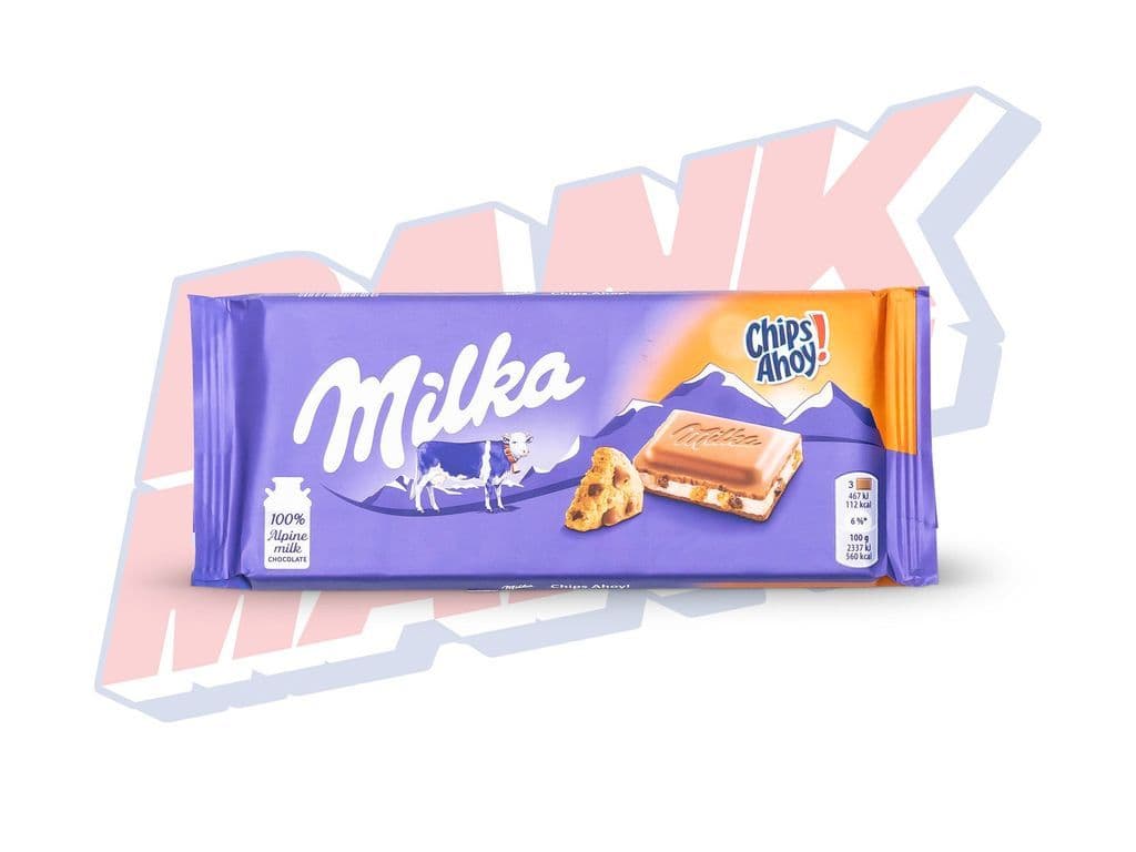 Milka Chips Ahoy Bar - 100g