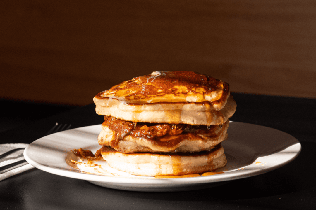 Pulled Pork Pancakes