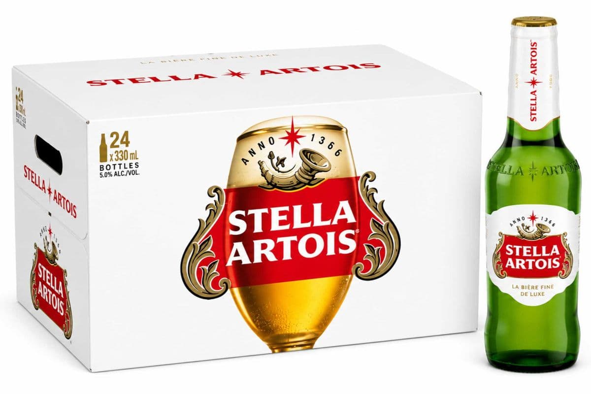 STELLA ARTOIS 24 PACK (1 x 24BTL)
