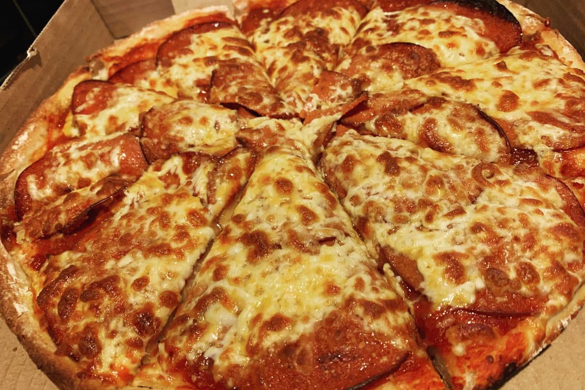12" Medium Triple Pepperoni Pizza