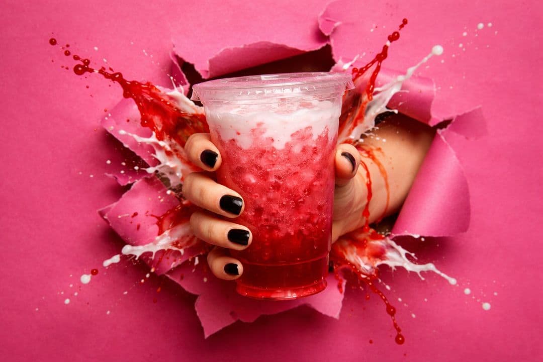 Strawberry Coconut Dirty Soda