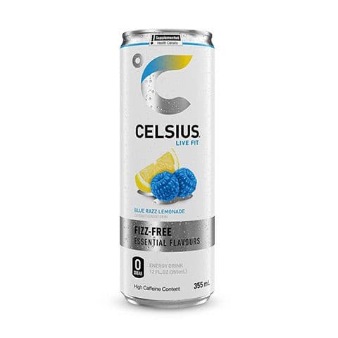 Celsius Blue Razz Lemonade 355ml