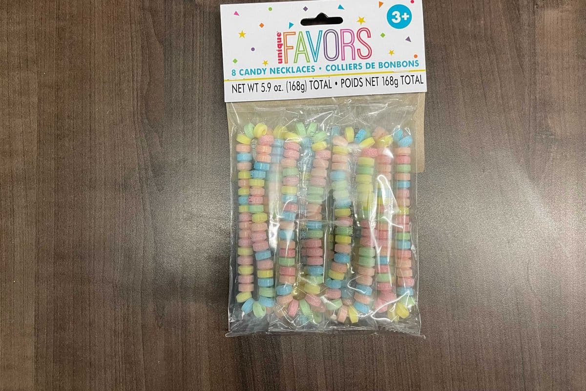 8 Candy Necklaces