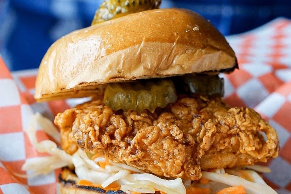 Nashville Hot Fried Chicken Sandwich