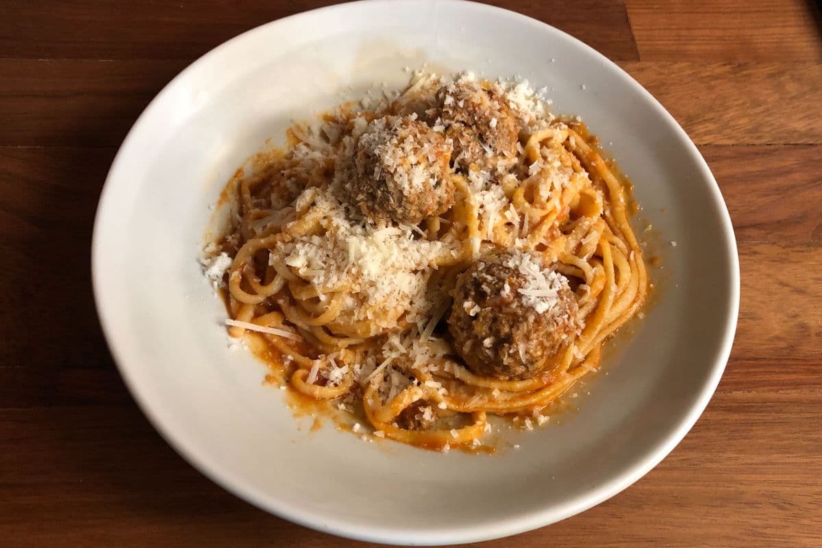 Spaghetti and Meatballs