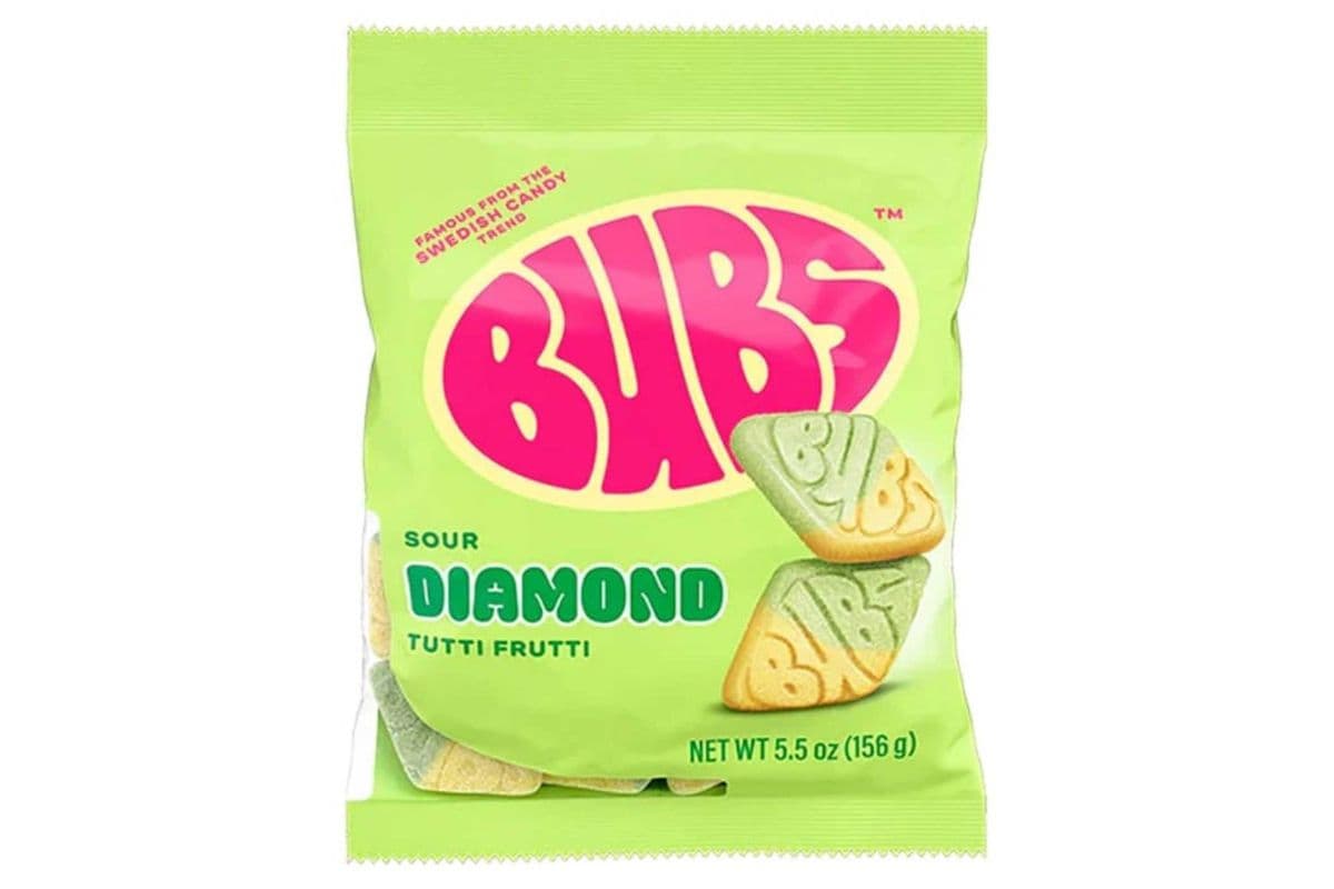 Bubs Sour Diamond Tutti Frutti - 5.5 oz (156g)
