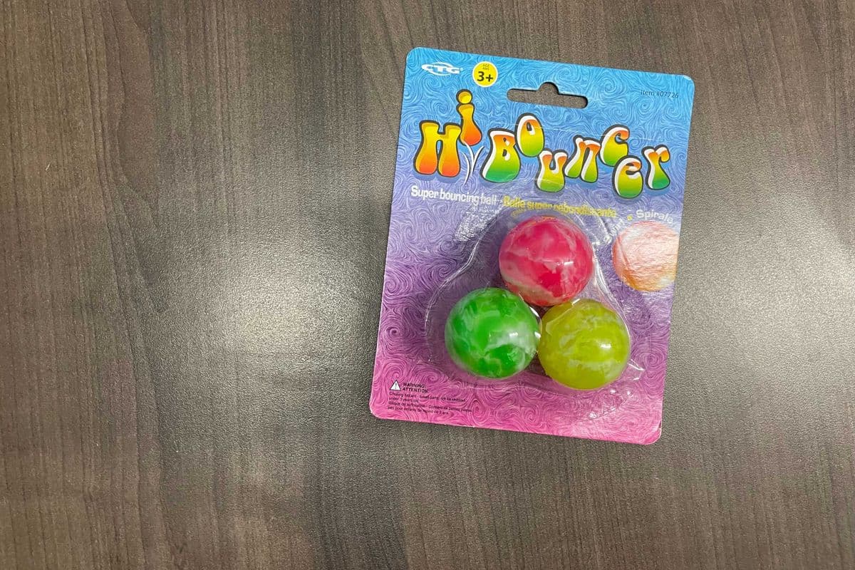 Swirly Bouncy Ball 3pk