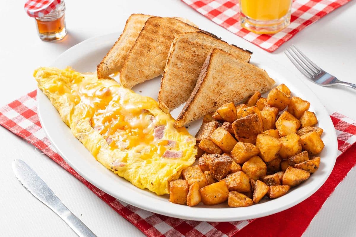 Ham and Cheese Omelette