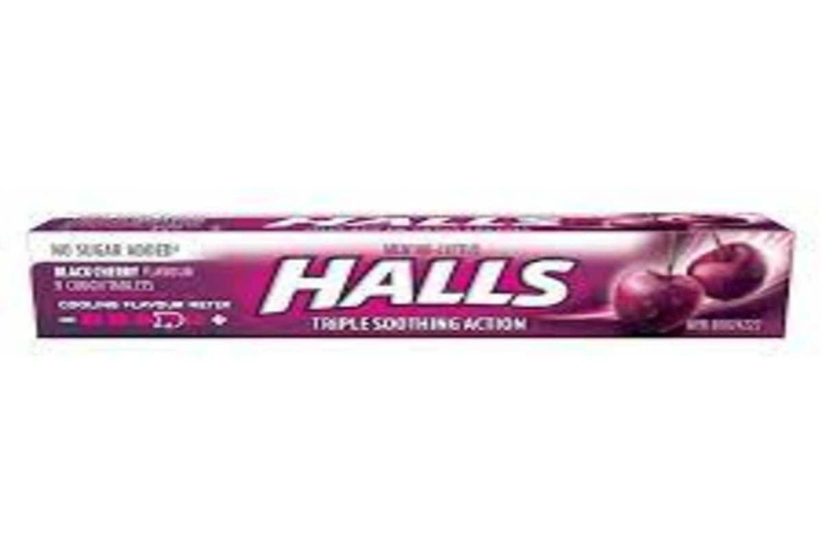 Halls Black Cherry (9 Lozenges)