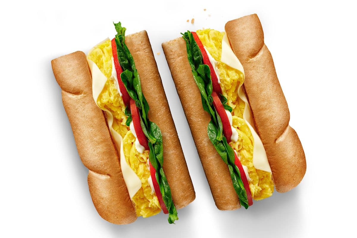 Footlong Egg & Cheese Sub (900 Cals)