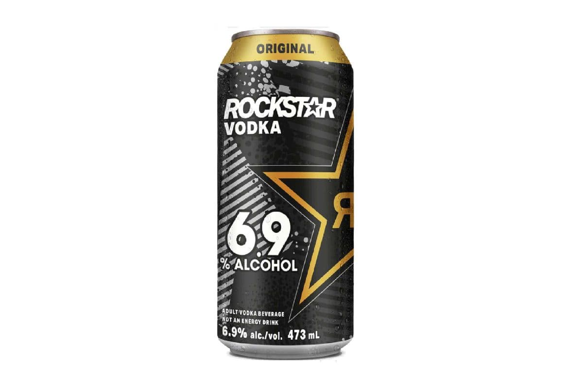 Rockstar Vodka Original (1 x 473  ml Tall Can)