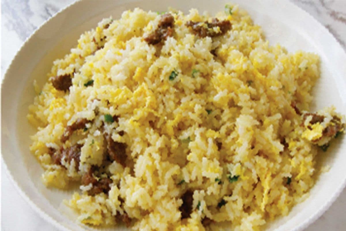 Fried Rice with Shredded Chicken 雞肉炒飯