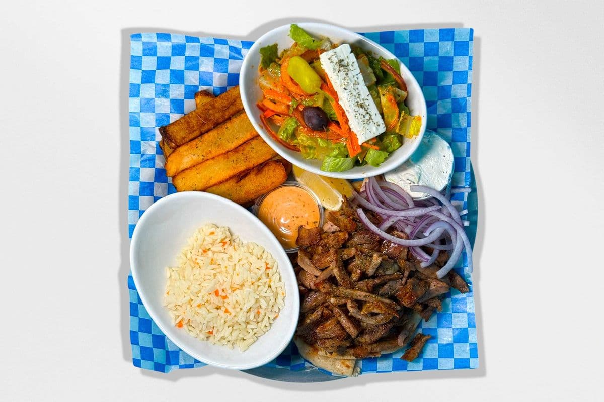Assiette - Gyro de porc Viande / Pork Gyro