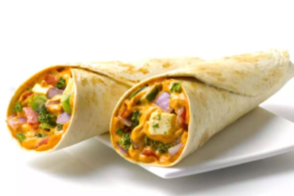 Paneer Chilli Veg. Frankie