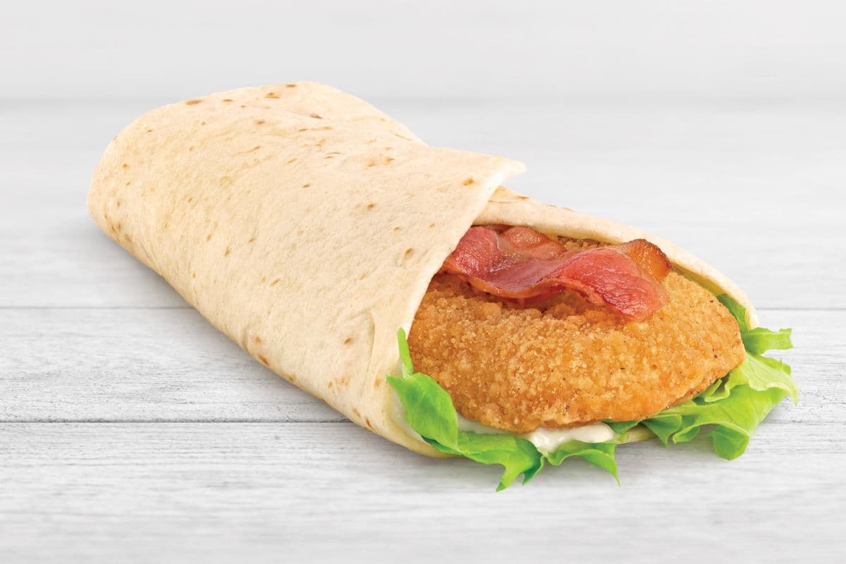 Two Bacon Chicken Wraps