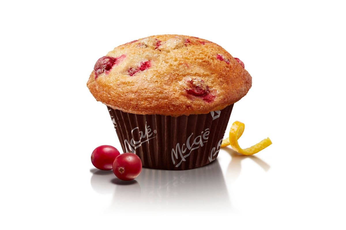 Muffin aux canneberges et à l'orange [360.0 Cal]