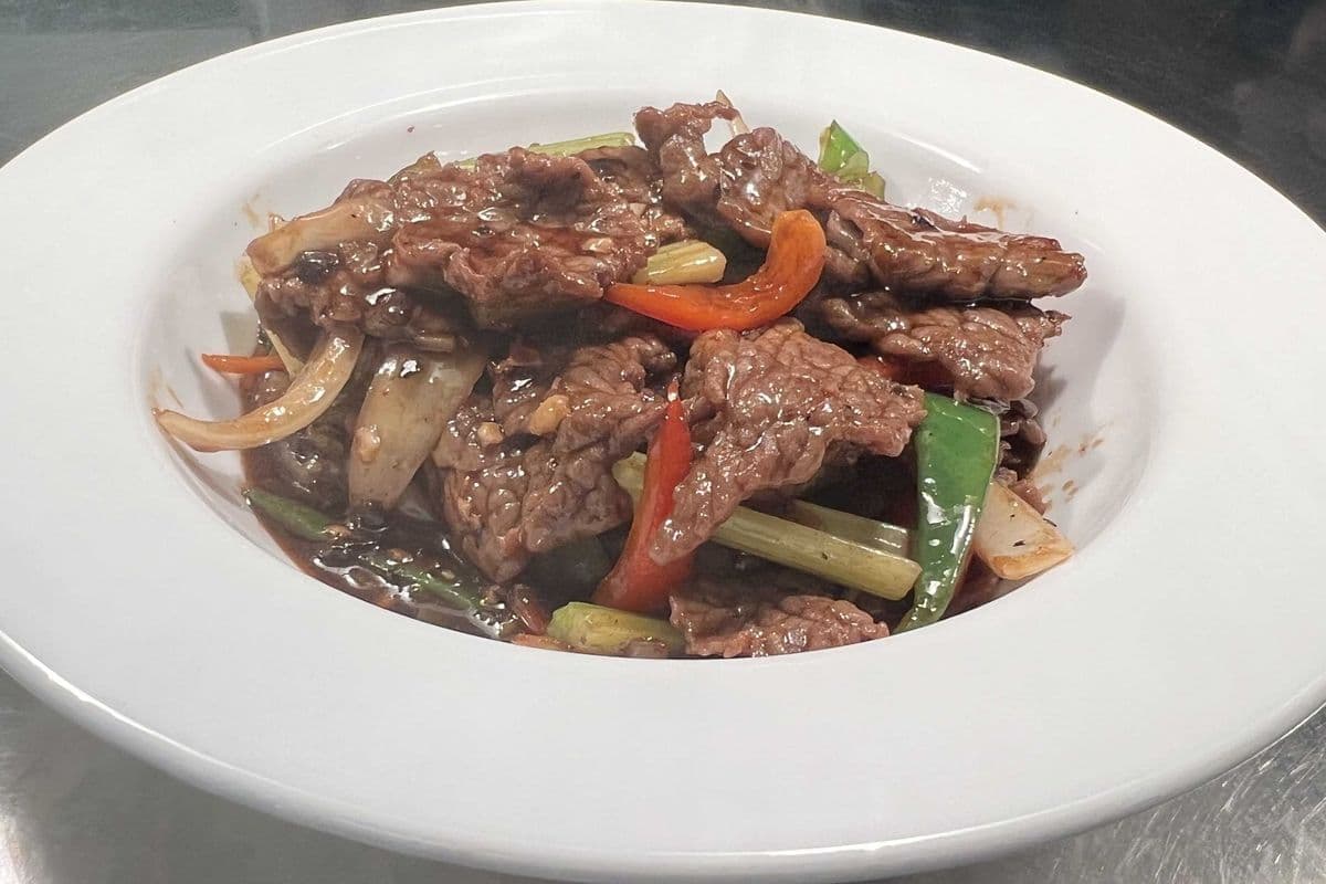 Beef with Black Bean Sauce
