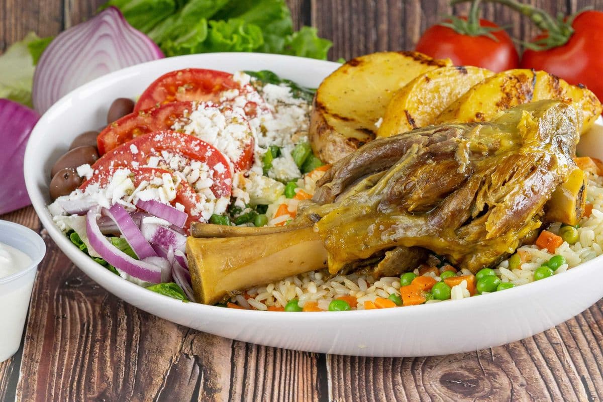 5. Roasted Lamb Meal