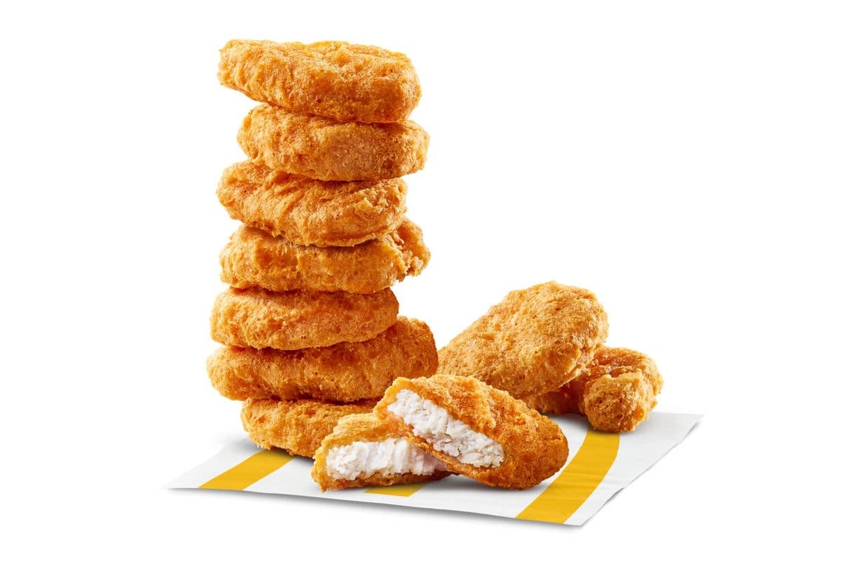 10 Spicy Chicken McNuggets [500-640 Cals]