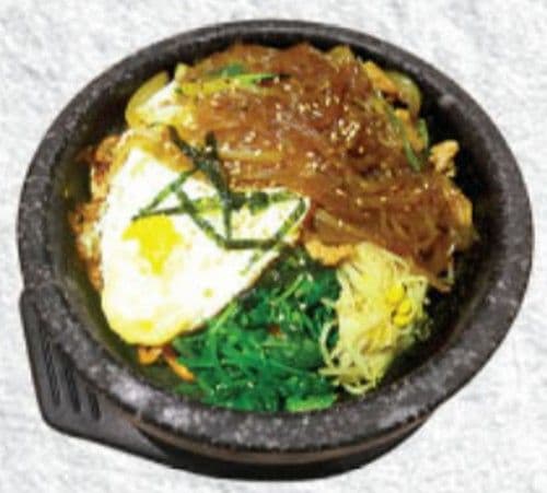 JapChae Dolsot / 잡채 돌솥비빔밥