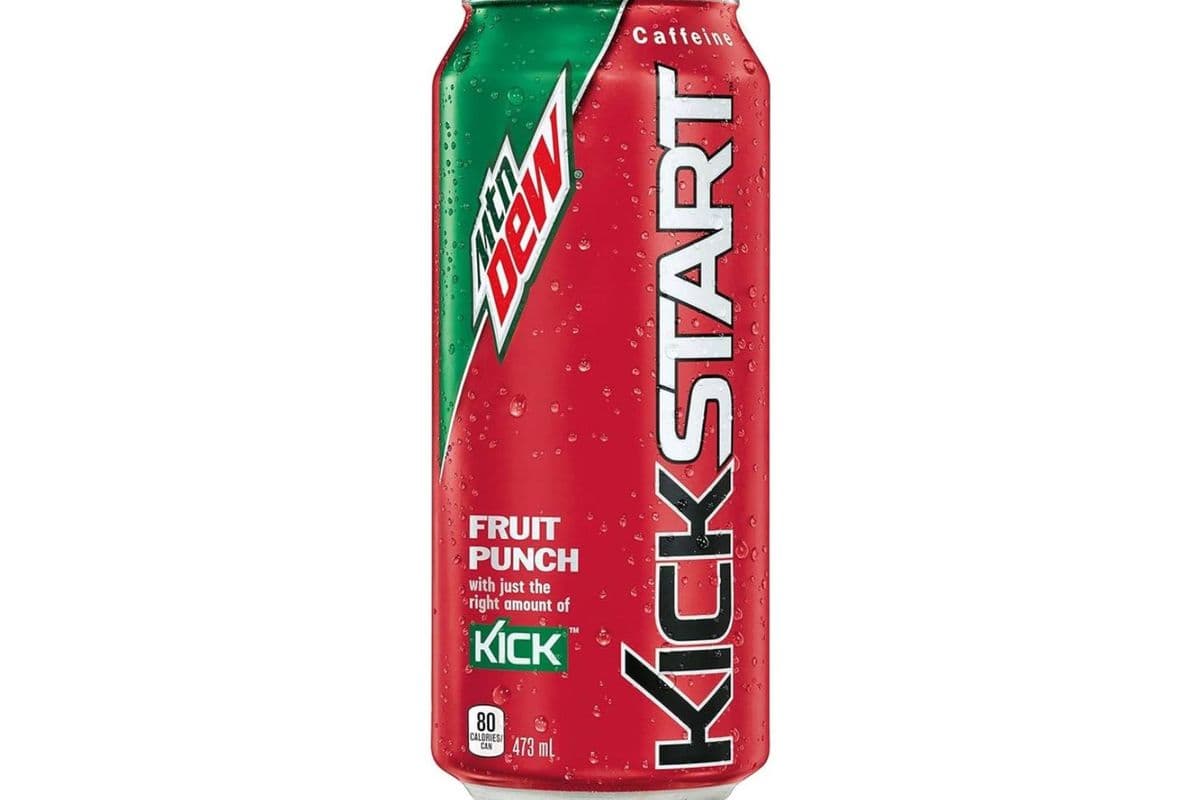 Mountain Dew Kickstart Fruit Punch Energy Drink (473 mL)