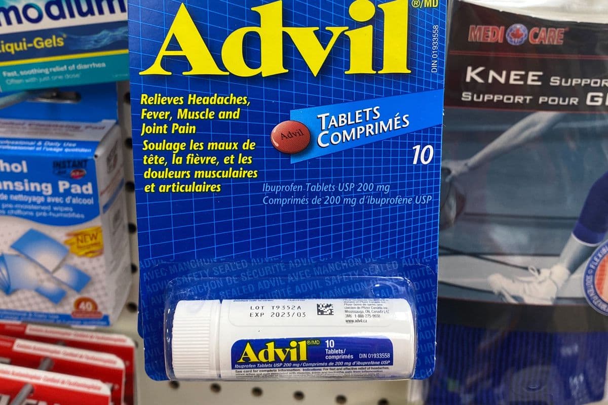 Advil lbuprofen tablets