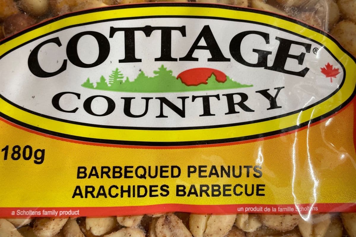 Cottage Country Barbequed Peanuts (180g)