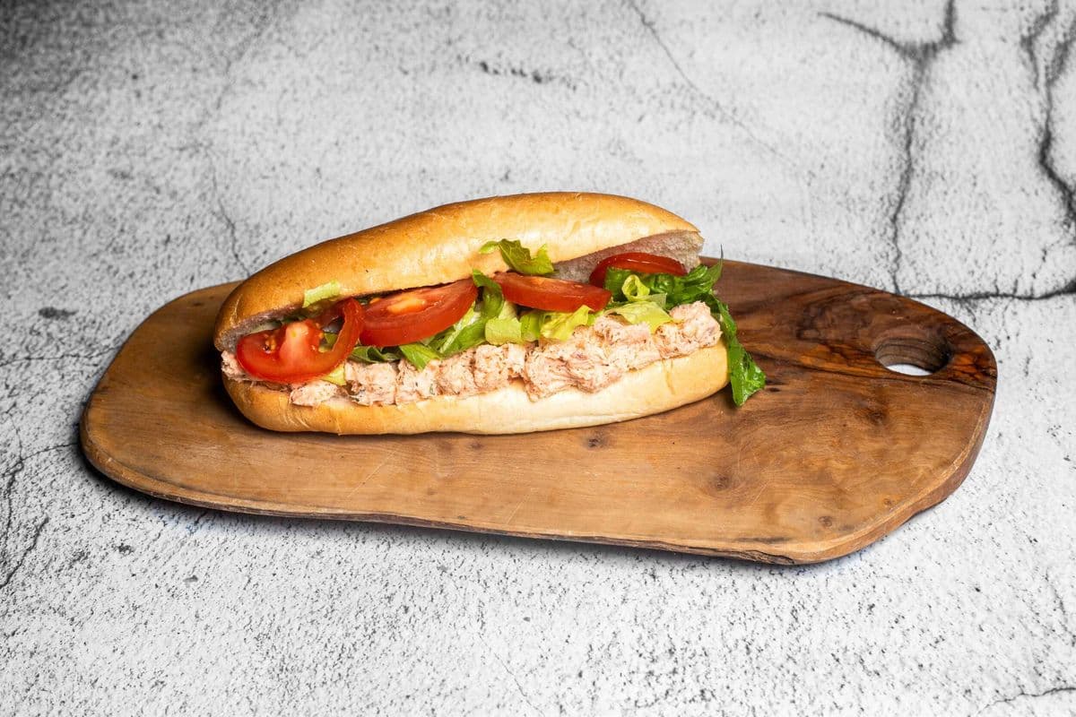 Smoked Salmon Salad Sandwich