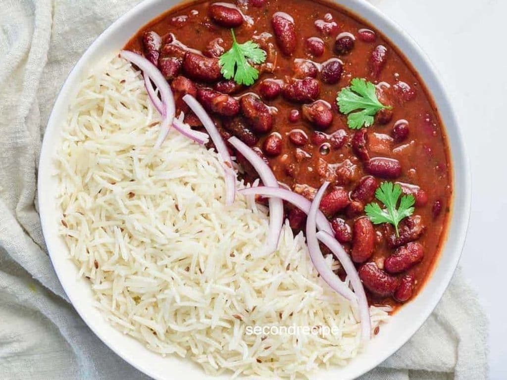 Rajmah rice Bowl