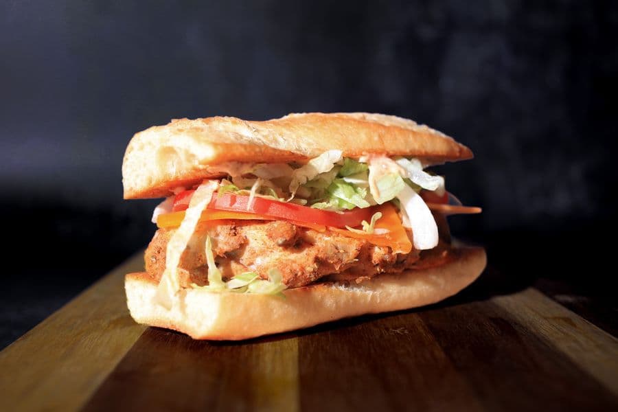 Cajun Chicken Cheddar Sandwich