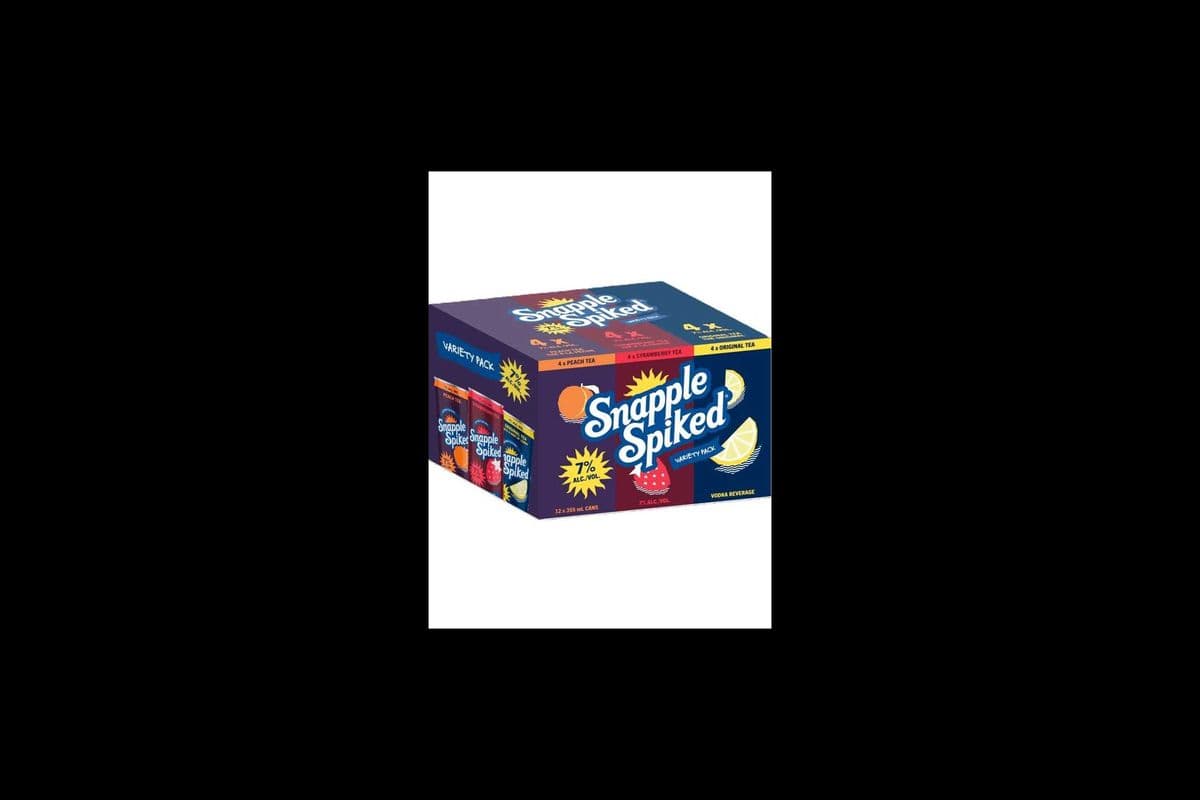 SNAPPLE SPIKED 7% VARIETY PACK - 12CANS (12*341ML) (12 x 12*341ML)