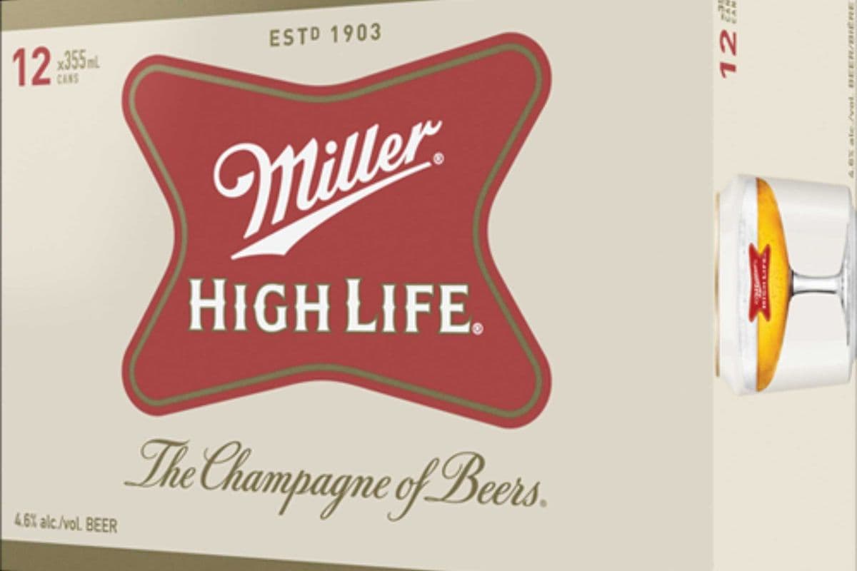 Miller High Life (12 x 355 ml Cans)