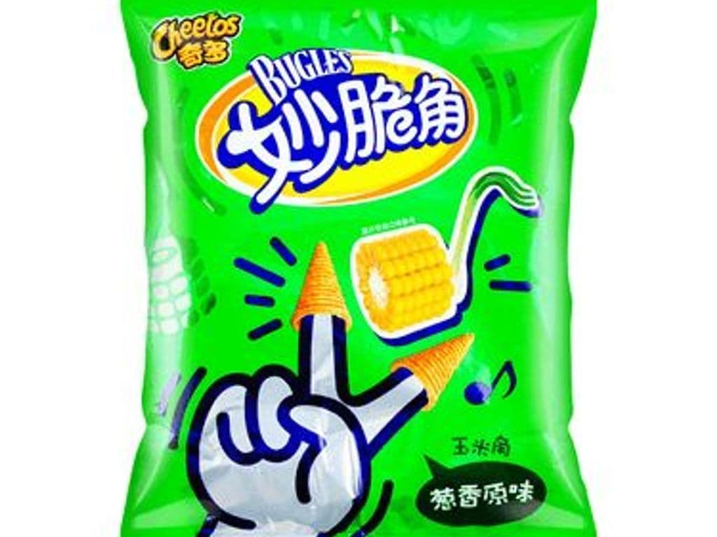 Bugles Chips (65g)-Miao Cui Jiao Green Onion