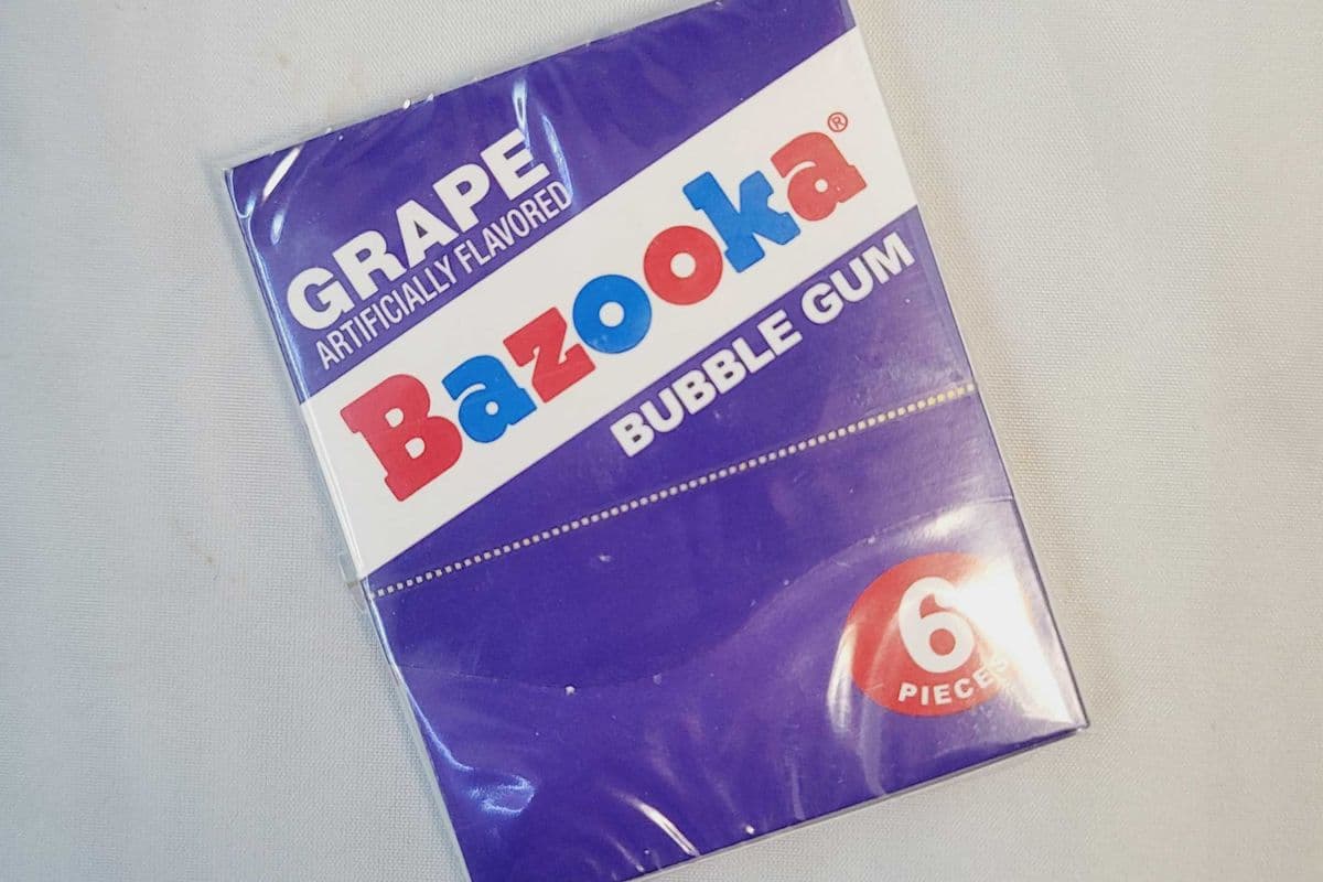 Bazooka Gum Grape (36 g)