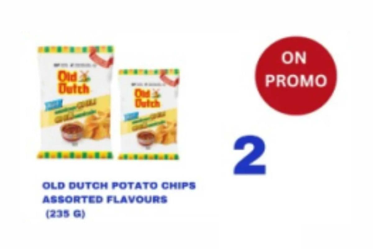 Old Dutch Chips (235 g) - 2 for $8.00