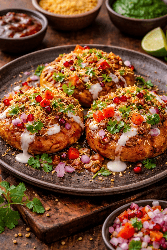 Aloo Tikki Chaat