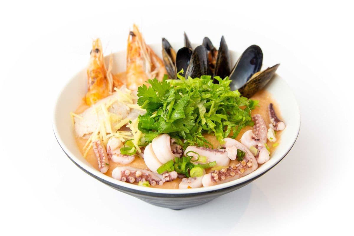 C15. Seafood Congee